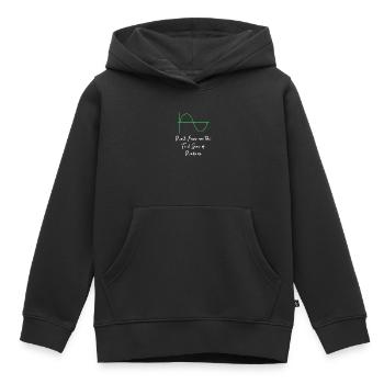 Mathematiker Mathe mathematisch Mathematik - Kinder Premium Organic Hoodie - Schwarz - Vorne - AI Model Kid Male (0cm)
