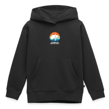 Organ Donor Liver Organ Donor Liver Donation - Kids Premium Organic Hoodie - black - Front - AI Model Kid Male (0cm)