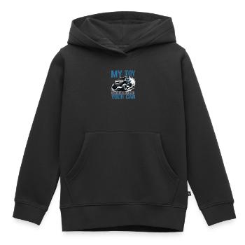 UTV Off Road 4 Wheeler Side by side - Kinder Premium Organic Hoodie - Schwarz - Vorne - AI Model Kid Male (0cm)