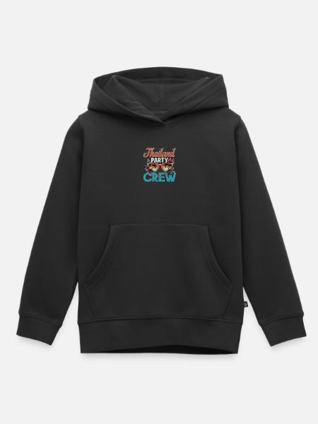 Thailand Crew - Kinder Premium Organic Hoodie - Schwarz