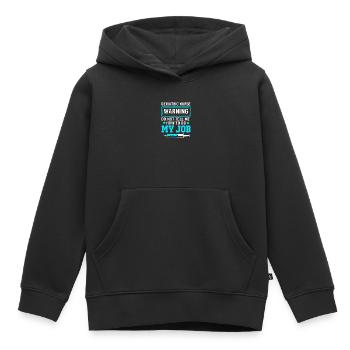 Altenheim Altenpflegerin Krankenpfleger - Kinder Premium Organic Hoodie - Schwarz - Vorne - AI Model Kid Male (0cm)