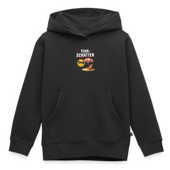Team Schatten T-Shirt Lustiger Sommer Spruch - Kinder Premium Organic Hoodie - Schwarz - Vorne - AI Model Kid Male (0cm)