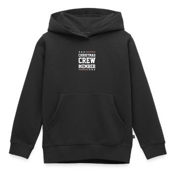Christmas Crew - Kinder Premium Organic Hoodie - Schwarz - Vorne - AI Model Kid Male (0cm)
