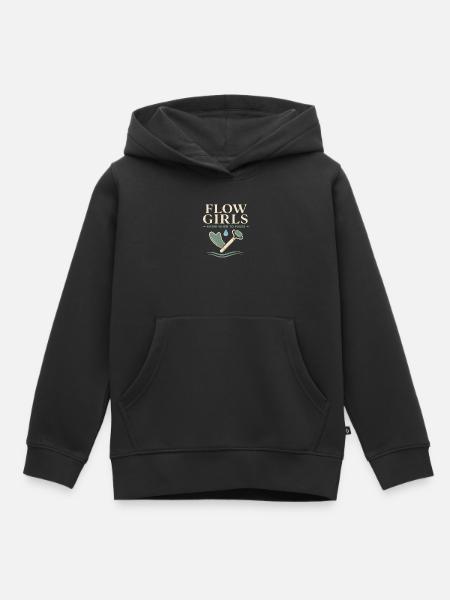 Lymphsystem Lymphdrainage Wellness Geschenk - Kinder Premium Organic Hoodie - Schwarz