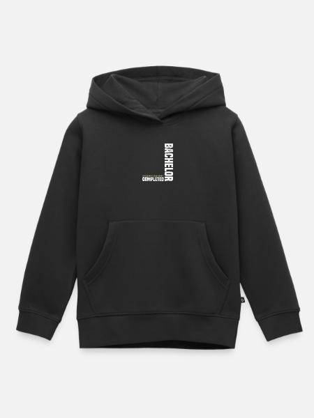 Bachelor Wirtschaftswissenschaft - Kinder Premium Organic Hoodie - Schwarz