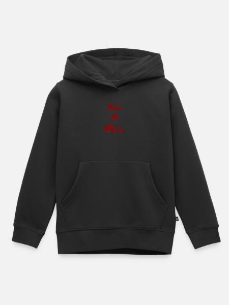 Alles ist in Ordnung - Kinder Premium Organic Hoodie - Schwarz
