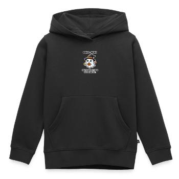Deko-Hexe – Lustige Halloween Hexengruppe Kürbis - Kinder Premium Organic Hoodie - Schwarz - Vorne - AI Model Kid Male (0cm)
