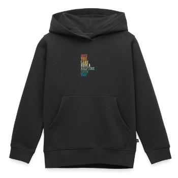 Dieses Spiel Hat Eine Showfarbe - Kinder Premium Organic Hoodie - Schwarz - Vorne - AI Model Kid Male (0cm)