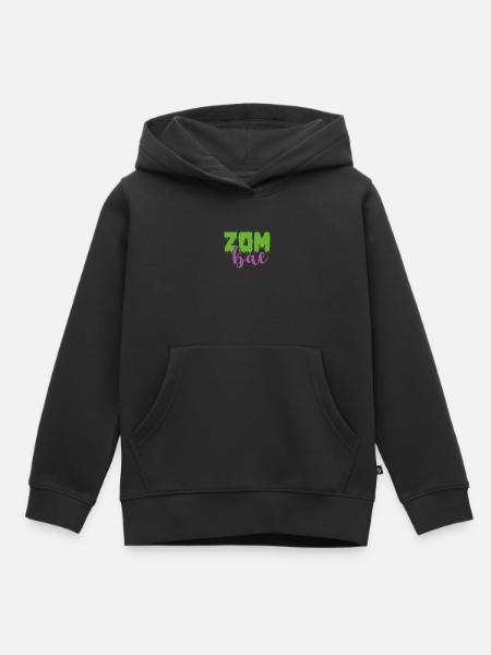 Zombie Verkleidung - Kinder Premium Organic Hoodie - Schwarz
