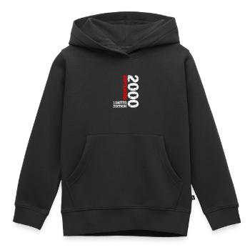 2000 September Limited Edition 23. Geburtstag Deko - Kinder Premium Organic Hoodie - Schwarz - Vorne - AI Model Kid Male (0cm)