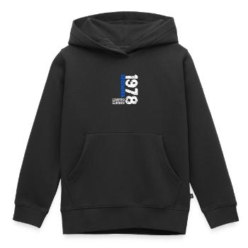 1978 Dezember Limited Edition 45. Geburtstag Deko - Kinder Premium Organic Hoodie - Schwarz - Vorne - AI Model Kid Male (0cm)
