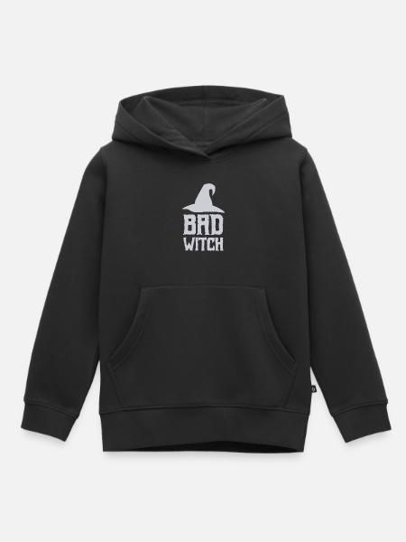 Halloween - BAD WITCH - Sweat Premium à capuche enfant bio - noir