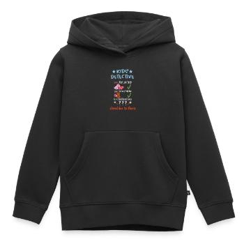 Kinder Detektiv - Kinder Premium Organic Hoodie - Schwarz - Vorne - AI Model Kid Male (0cm)