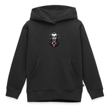 Ein lächelnder Vampir 2 - Kinder Premium Organic Hoodie - Schwarz - Vorne - AI Model Kid Male (0cm)