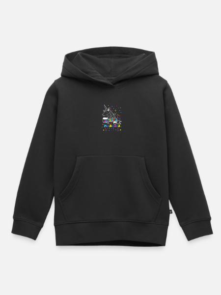 Babysitter - Kinder Premium Organic Hoodie - Schwarz