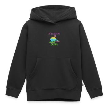 Festival - Kinder Premium Organic Hoodie - Schwarz - Vorne - AI Model Kid Male (0cm)