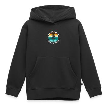 Frisbee Geschenk keine kleinen Kugeln nur große Scheibe - Kinder Premium Organic Hoodie - Schwarz - Vorne - AI Model Kid Male (0cm)