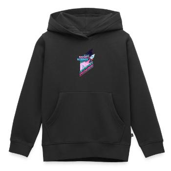 Es ist nicht Rocket Science, es ist Aerospace - Kinder Premium Organic Hoodie - Schwarz - Vorne - AI Model Kid Male (0cm)