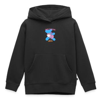 Skurrile Meerjungfrau Schlafender Träumer Design - Kinder Premium Organic Hoodie - Schwarz - Vorne - AI Model Kid Male (0cm)