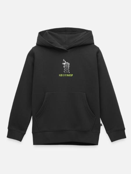 Mud is my Makeup - Kinder Premium Organic Hoodie - Schwarz