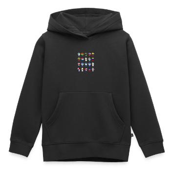 Lateinamerikanischer Widerstand - Kinder Premium Organic Hoodie - Schwarz - Vorne - AI Model Kid Male (0cm)
