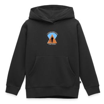 Ramoneur Ramoneur Ramoneur - Sweat Premium à capuche enfant bio - noir - Devant - AI Model Kid Male (0cm)