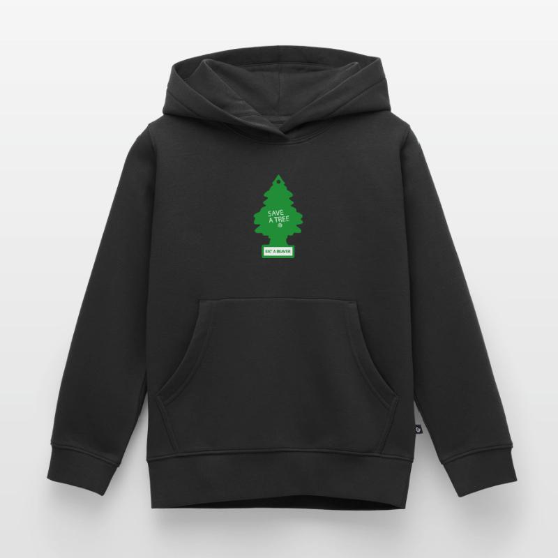 Speichern Sie einen Baum Kinder Premium Organic Hoodie