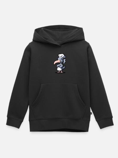 Schuhschnabel Koch - Kinder Premium Organic Hoodie - Schwarz