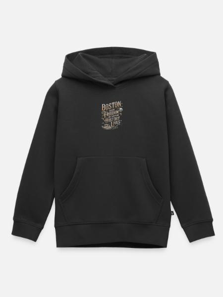 Boston : là où la liberté est née et où l’histoire vit - Sweat Premium à capuche enfant bio - noir