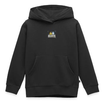 No Backup No Mercy - Kein Backup Kein Mitleid - Kinder Premium Organic Hoodie - Schwarz - Vorne - AI Model Kid Male (0cm)