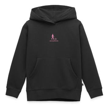 .exe ausführen ADMIN Pink - Kinder Premium Organic Hoodie - Schwarz - Vorne - AI Model Kid Male (0cm)