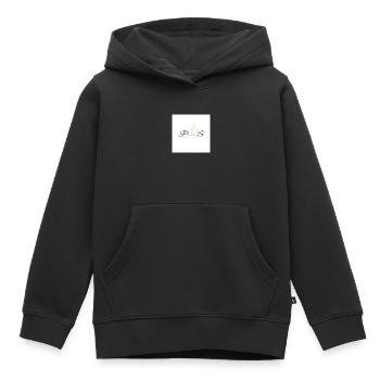 Personalisiert - Kinder Premium Organic Hoodie - Schwarz - Vorne - AI Model Kid Male (0cm)