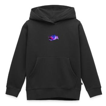 Space - Kinder Premium Organic Hoodie - Schwarz - Vorne - AI Model Kid Male (0cm)