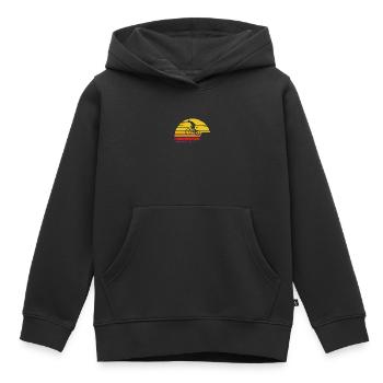 Oldtimer-Radfahrer Radfahren Radfahrer Radfahren - Kinder Premium Organic Hoodie - Schwarz - Vorne - AI Model Kid Male (0cm)