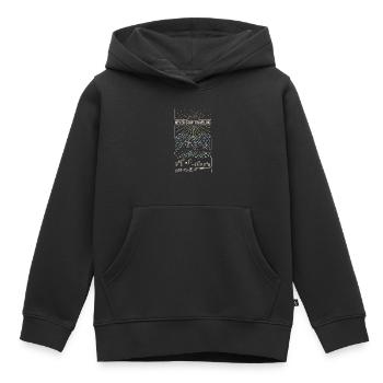 Voyage voyage en route Road trip Voyage Road - Sweat Premium à capuche enfant bio - noir - Devant - AI Model Kid Male (0cm)