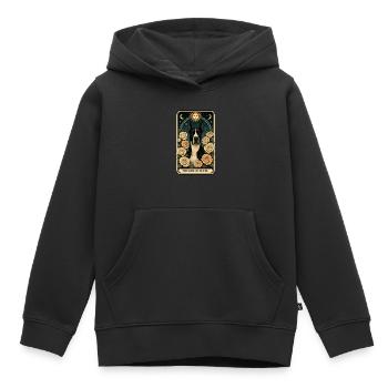 Deutsche Dogge - Kinder Premium Organic Hoodie - Schwarz - Vorne - AI Model Kid Male (0cm)