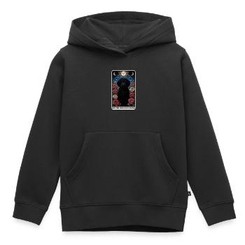 Portugiesischer Wasserhund - Kinder Premium Organic Hoodie - Schwarz - Vorne - AI Model Kid Male (0cm)