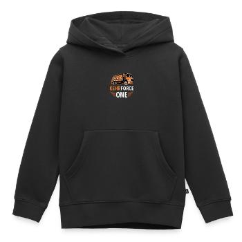 Straßenreinigung Müllabfuhr Abfall Müllauto Spruch - Kinder Premium Organic Hoodie - Schwarz - Vorne - AI Model Kid Male (0cm)