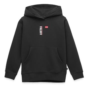 Österreicher Österreich - Kinder Premium Organic Hoodie - Schwarz - Vorne - AI Model Kid Male (0cm)