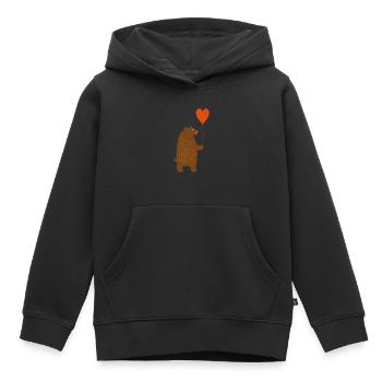 Wildtiere - Kinder Premium Organic Hoodie - Schwarz - Vorne - AI Model Kid Male (0cm)