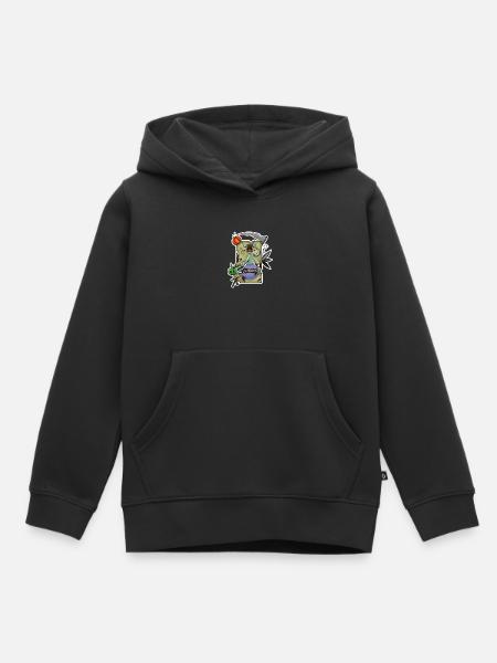 Halloween-Gift-Tarot! - Kinder Premium Organic Hoodie - Schwarz