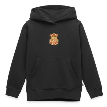 Party Bobbi - Kinder Premium Organic Hoodie - Schwarz - Vorne - AI Model Kid Male (0cm)