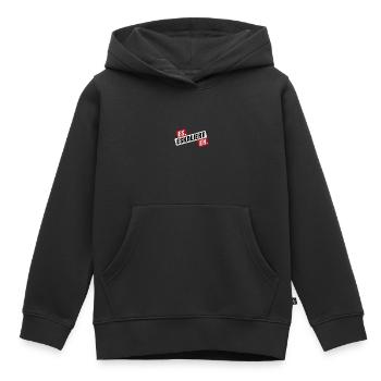 techno eskaliert witzig EDM Geschenkidee - Kinder Premium Organic Hoodie - Schwarz - Vorne - AI Model Kid Male (0cm)