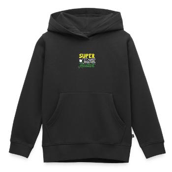 Lehrer Lehrerin Grundschullehrer Schule Lehramt - Kinder Premium Organic Hoodie - Schwarz - Vorne - AI Model Kid Male (0cm)