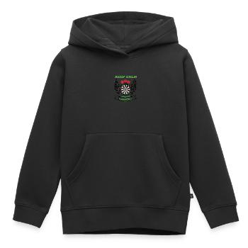 Dart Darts Dartboard Dartboard Throw Arrow - Kids Premium Organic Hoodie - black - Front - AI Model Kid Male (0cm)