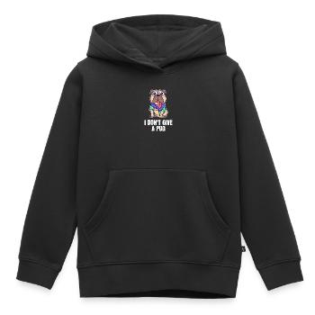 Puppy Statement Pets Favorite Pet Pet - Kids Premium Organic Hoodie - black - Front - AI Model Kid Male (0cm)