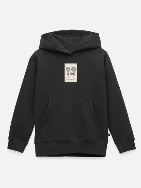 ANALOG – Vorspulen. Zurückspulen. Genießen. - Kinder Premium Organic Hoodie - Schwarz