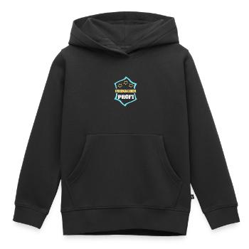 Horloger - Sweat Premium à capuche enfant bio - noir - Devant - AI Model Kid Male (0cm)
