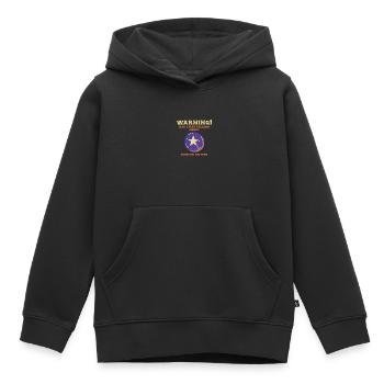 Pièces collecteurs de pièces Numismatique - Sweat Premium à capuche enfant bio - noir - Devant - AI Model Kid Male (0cm)