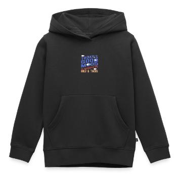 Golf Golfers Golfers - Kids Premium Organic Hoodie - black - Front - AI Model Kid Male (0cm)